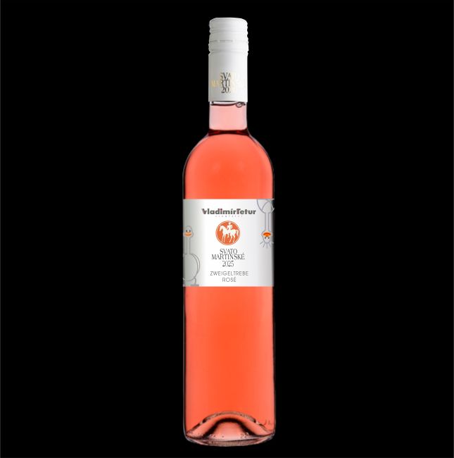 Zweigeltrebe rosé Svatomartinské víno